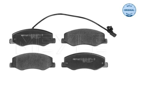 Brake Pad Set, disc brake MEYLE-ORIGINAL Quality 025 251 7218/W, Image 2