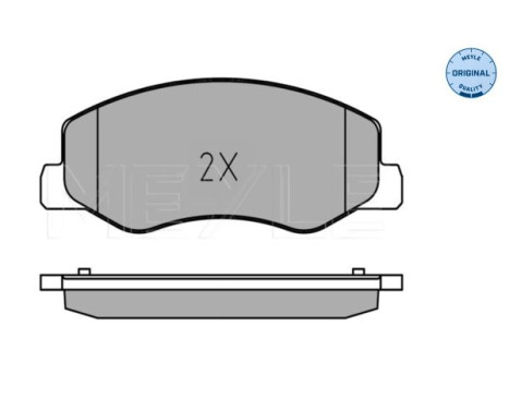 Brake Pad Set, disc brake MEYLE-ORIGINAL Quality 025 251 7218/W, Image 3