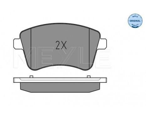 Brake Pad Set, disc brake MEYLE-ORIGINAL Quality 025 251 8419/W, Image 2