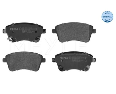 Brake Pad Set, disc brake MEYLE-ORIGINAL Quality 025 251 8419/W, Image 3