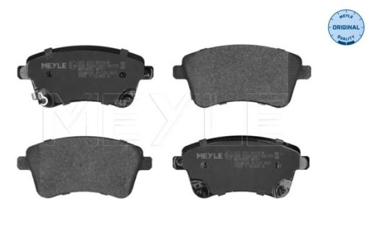 Brake Pad Set, disc brake MEYLE-ORIGINAL Quality 025 251 8419/W