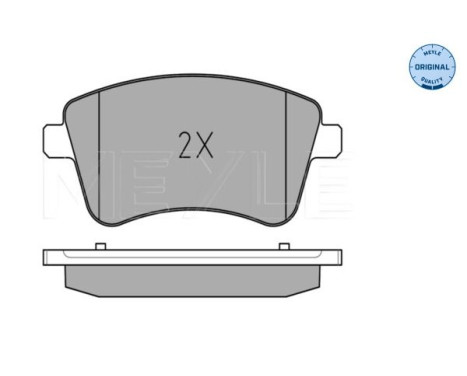 Brake Pad Set, disc brake MEYLE-ORIGINAL Quality 025 251 8419/W, Image 3