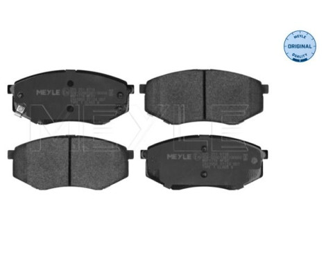 Brake Pad Set, disc brake MEYLE-ORIGINAL Quality 025 251 8718, Image 3