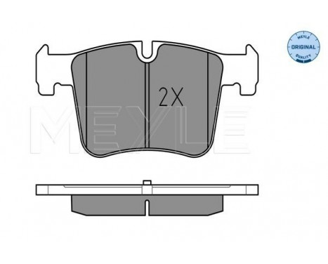 Brake Pad Set, disc brake MEYLE-ORIGINAL Quality 025 251 9919, Image 2