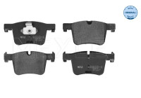 Brake Pad Set, disc brake MEYLE-ORIGINAL Quality 025 251 9919