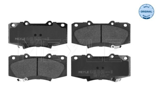 Brake Pad Set, disc brake MEYLE-ORIGINAL Quality 025 252 0917, Image 3