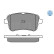 Brake Pad Set, disc brake MEYLE-ORIGINAL Quality 025 252 1518, Thumbnail 2