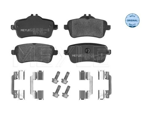 Brake Pad Set, disc brake MEYLE-ORIGINAL Quality 025 252 1518, Image 3