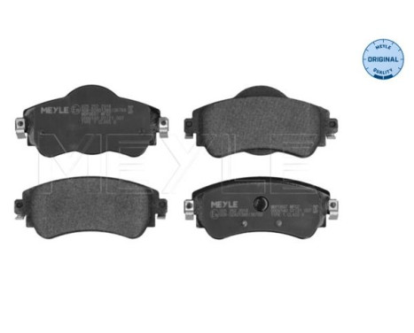 Brake Pad Set, disc brake MEYLE-ORIGINAL Quality 025 252 2018, Image 3