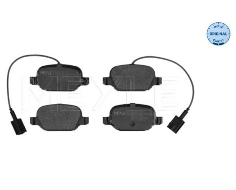 Brake Pad Set, disc brake MEYLE-ORIGINAL Quality 025 252 3717, Image 3