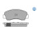 Brake Pad Set, disc brake MEYLE-ORIGINAL Quality 025 252 5118, Thumbnail 2