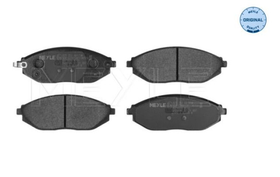 Brake Pad Set, disc brake MEYLE-ORIGINAL Quality 025 252 6817/W