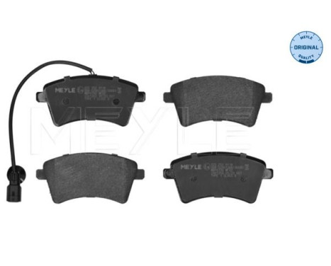 Brake Pad Set, disc brake MEYLE-ORIGINAL Quality 025 252 9118, Image 3