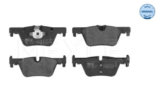 Brake Pad Set, disc brake MEYLE-ORIGINAL Quality 025 253 0717