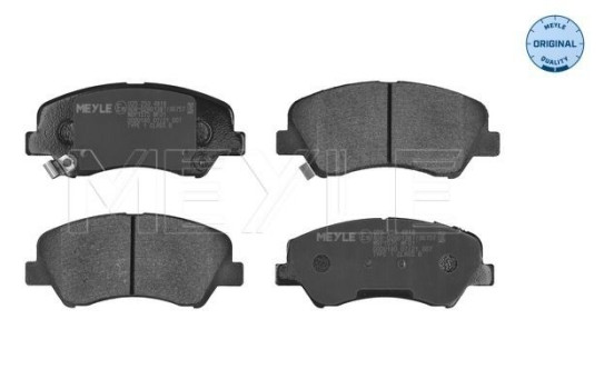 Brake Pad Set, disc brake MEYLE-ORIGINAL Quality 025 253 4818, Image 3