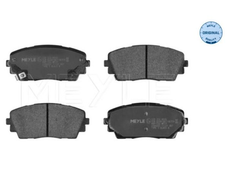 Brake Pad Set, disc brake MEYLE-ORIGINAL Quality 025 253 6516, Image 3