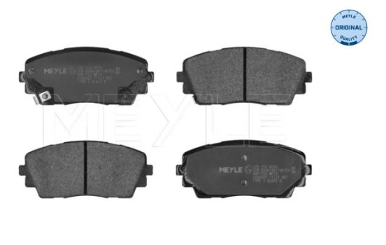 Brake Pad Set, disc brake MEYLE-ORIGINAL Quality 025 253 6516, Image 3