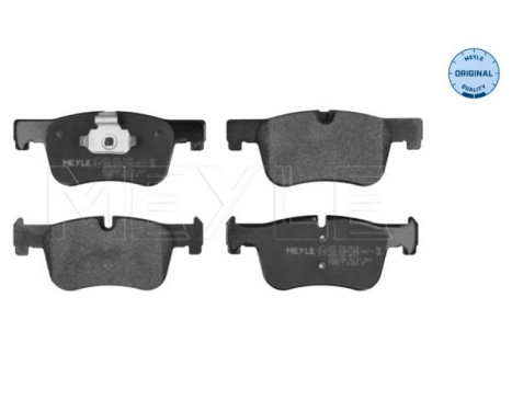 Brake Pad Set, disc brake MEYLE-ORIGINAL Quality 025 255 0618, Image 3