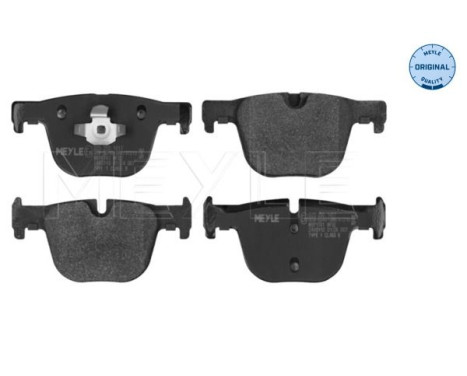 Brake Pad Set, disc brake MEYLE-ORIGINAL Quality 025 255 1417, Image 3