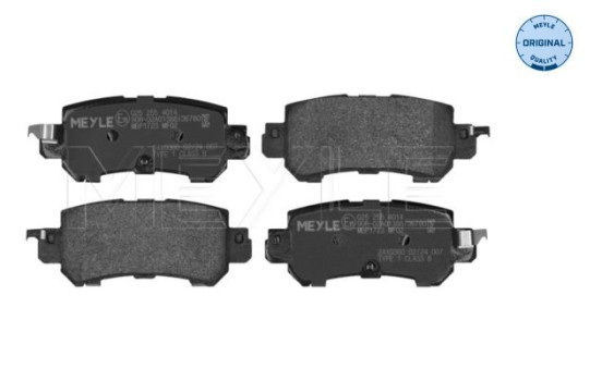 Brake Pad Set, disc brake MEYLE-ORIGINAL Quality 025 255 4014, Image 3