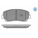 Brake Pad Set, disc brake MEYLE-ORIGINAL Quality 025 255 6416, Thumbnail 2