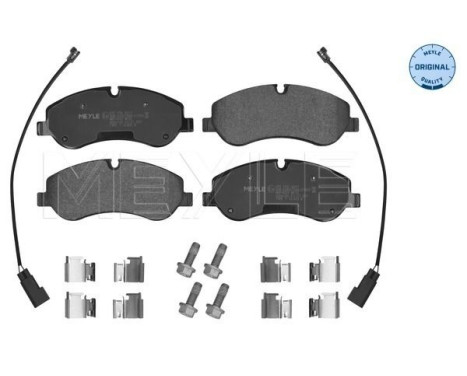 Brake Pad Set, disc brake MEYLE-ORIGINAL Quality 025 256 0217, Image 2