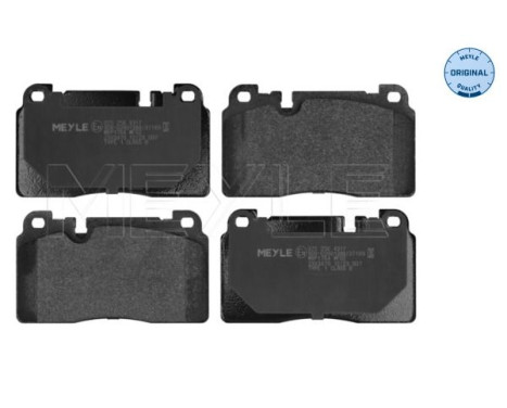Brake Pad Set, disc brake MEYLE-ORIGINAL Quality 025 256 4317, Image 2