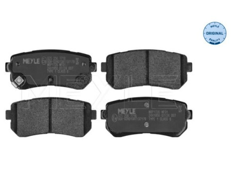 Brake Pad Set, disc brake MEYLE-ORIGINAL Quality 025 256 7716, Image 3