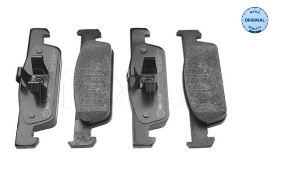 Brake Pad Set, disc brake MEYLE-ORIGINAL Quality 025 257 0217, Image 3