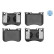 Brake Pad Set, disc brake MEYLE-ORIGINAL Quality 025 257 0617, Thumbnail 2