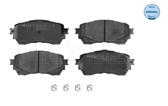 Brake Pad Set, disc brake MEYLE-ORIGINAL Quality 025 257 2516, Image 2