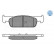 Brake Pad Set, disc brake MEYLE-ORIGINAL Quality 025 257 3817, Thumbnail 2