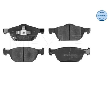 Brake Pad Set, disc brake MEYLE-ORIGINAL Quality 025 258 0417, Image 3