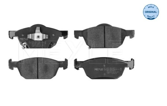 Brake Pad Set, disc brake MEYLE-ORIGINAL Quality 025 258 0417, Image 3