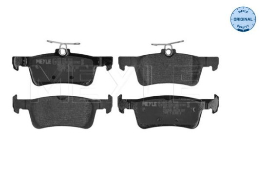 Brake Pad Set, disc brake MEYLE-ORIGINAL Quality 025 258 4116, Image 3