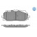 Brake Pad Set, disc brake MEYLE-ORIGINAL Quality 025 258 6117