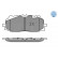 Brake Pad Set, disc brake MEYLE-ORIGINAL Quality 025 258 6117, Thumbnail 2