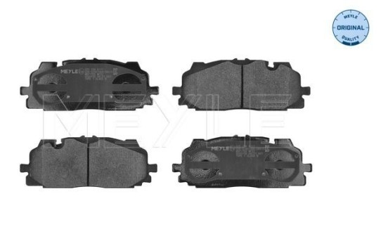 Brake Pad Set, disc brake MEYLE-ORIGINAL Quality 025 258 6117, Image 3