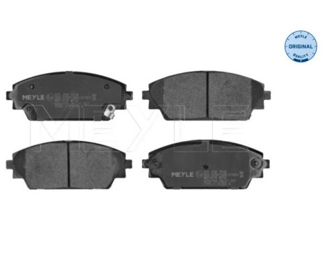 Brake Pad Set, disc brake MEYLE-ORIGINAL Quality 025 258 7516, Image 3