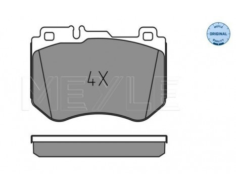 Brake Pad Set, disc brake MEYLE-ORIGINAL Quality 025 259 9719