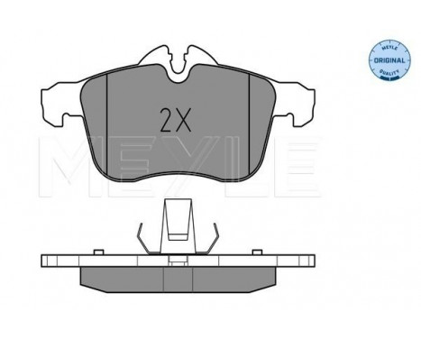 Brake Pad Set, disc brake MEYLE-ORIGINAL Quality 025 283 3219/W