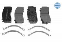 Brake Pad Set, disc brake MEYLE-ORIGINAL Quality 025 290 4827