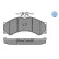 Brake Pad Set, disc brake MEYLE-ORIGINAL Quality 025 290 7620