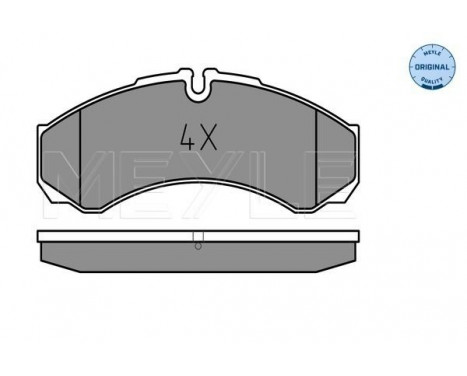 Brake Pad Set, disc brake MEYLE-ORIGINAL Quality 025 291 2120