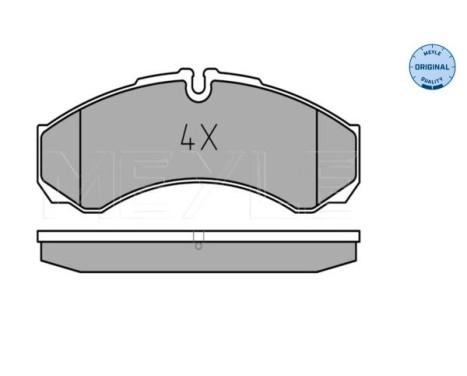 Brake Pad Set, disc brake MEYLE-ORIGINAL Quality 025 291 2120, Image 2