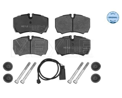 Brake Pad Set, disc brake MEYLE-ORIGINAL Quality 025 291 2320/W, Image 2