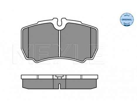 Brake Pad Set, disc brake MEYLE-ORIGINAL Quality 025 291 2320