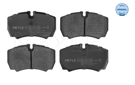 Brake Pad Set, disc brake MEYLE-ORIGINAL Quality 025 291 2320, Image 2