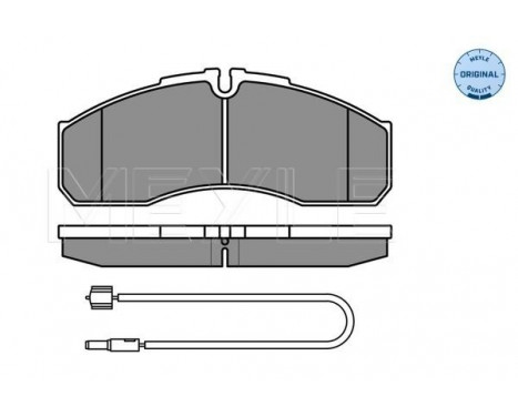 Brake Pad Set, disc brake MEYLE-ORIGINAL Quality 025 291 6020/W