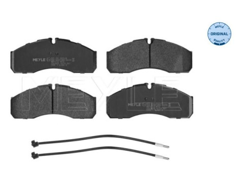 Brake Pad Set, disc brake MEYLE-ORIGINAL Quality 025 291 6020/W, Image 2